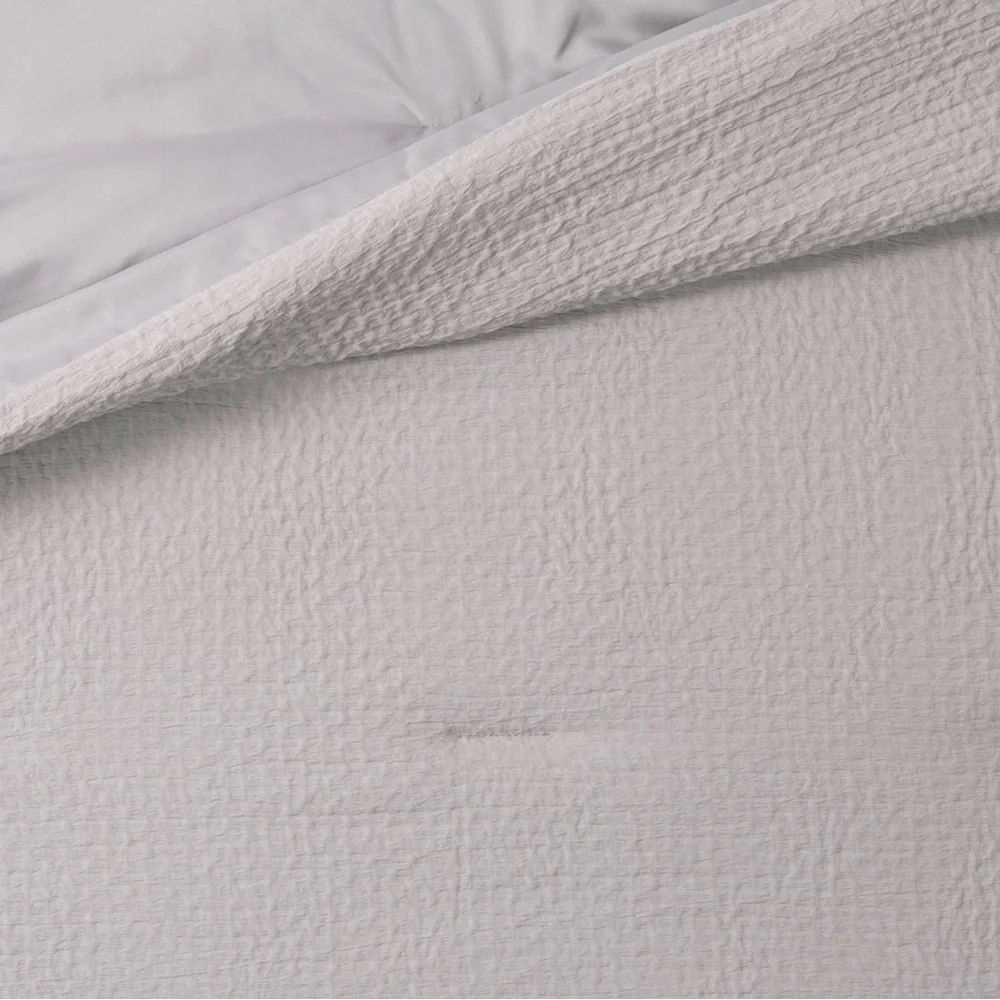 Threshold 5 Piece Light Gray King Comforter Set